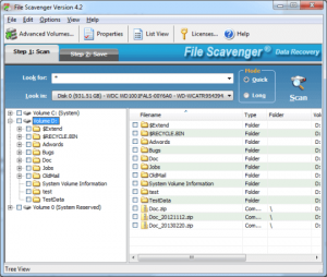 File Scavenger 6.3 Cracked